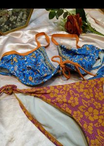 Boho Floral Bikini Set