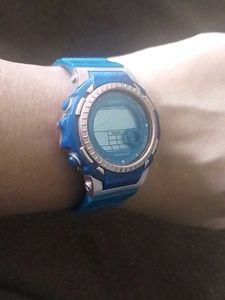 Blue Digital Watch