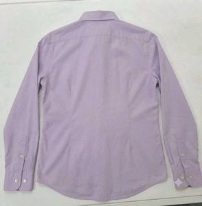 Men's Lavender Button-Down Shirt