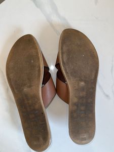 Stylish Brown Leather Sandals