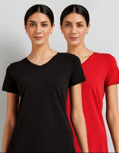 SET OF 2 V-Neck T-Shirt