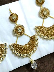 Stone studded Designer Earrings