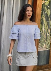 Latin Quarters Offshoulder shirt