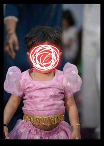 2 Baby Girls Designer Frock and skirt