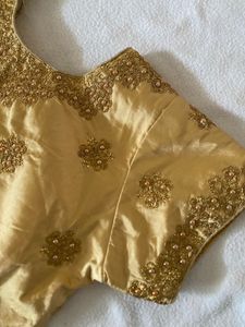 Golden Embellished Blouse