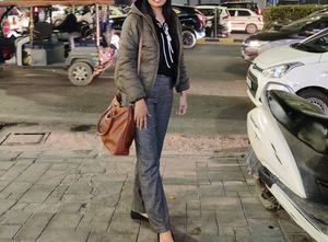 Stylish Brown Puffer Jacket
