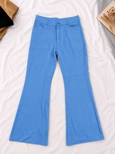 Bootcut Flare Blue Pants