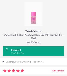 Fresh &amp; Clean Body Mist