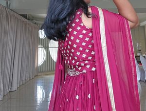 Maroon Color Lehenga Choli From Soch