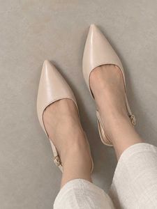 SHEIN Slingback Pointed Toe Flats