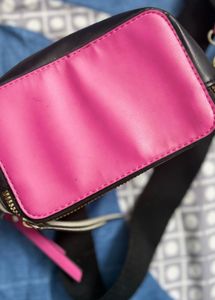 Chic Black and White Crossbody Bag
