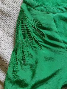 Green Pocket Tunic Dress