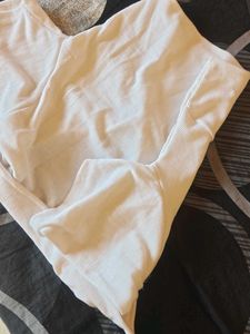 White Crop Top