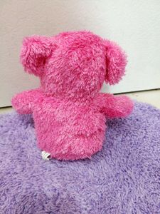 Adorable Pink Teddy Bear Plush