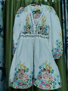 Floral Print Mini Dress