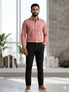 Men's Black Formal Shirt