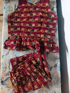 Embroidered co-ord Set