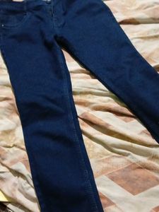 Dark Blue Denim Jeans