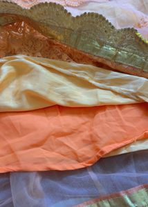 Designer Peach Lehenga Choli