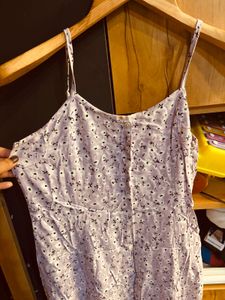 GINGER BY LIFESTYLE  SLEEVLESS BUTTONED DRES
