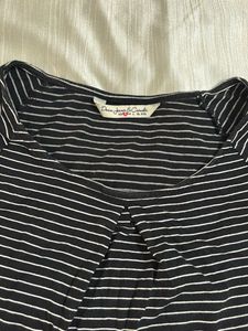 party wear black and white mini dress