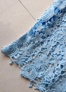 Light Blue Lace Dress