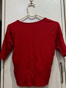A regular office/college tight fitted Teeshirt