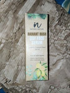 Nature Radiant Rush Day Face Serum