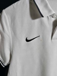 Nike Men's White Polo Shirt