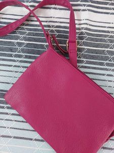 Chic Pink Crossbody Bag