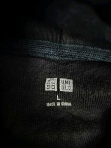 UNIQLO Black Zip-Up Hoodie