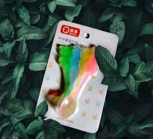 Baby Soft Flexible Silicone Feedding Spoons