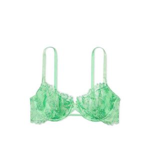 Lace Trimmed Balconette Bra