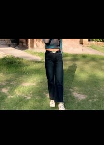 High Waisted Wide Leg Jeans