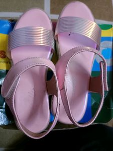 Beautiful Pink Wedges For 6-7 Years Old Girl