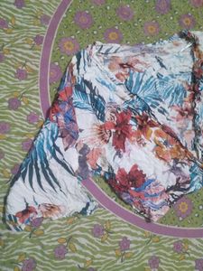 Vibrant Floral Print Kimono Top