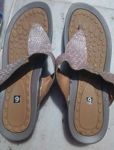 Sparkly Toe-Thong Sandals