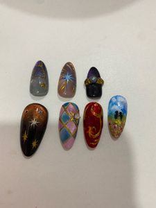 howls moving castle nail set