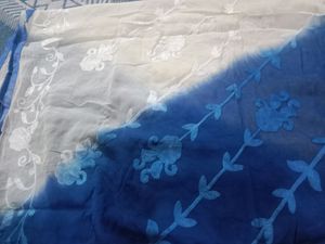 Brown &amp; Blue Dupatta Set 2