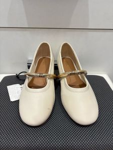 Zara Cream Ballet Flats