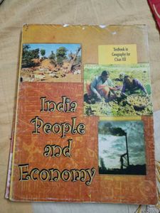 India: People and Economy Textbook for Class XII