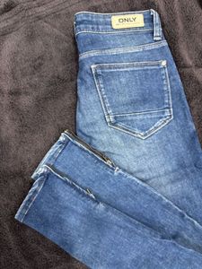 ONLY Blue Denim Skinny Jeans