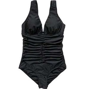 Classic Black One-Piece Swimsuit