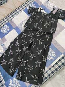 A pre-loved black co ord set
