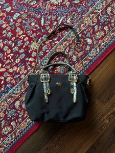 Prada Black Nylon Shoulder Bag