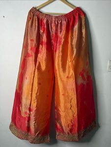 Beautiful Orange &amp; Red Kurta Set