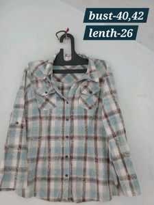 Checked Long Sleeve Shirt