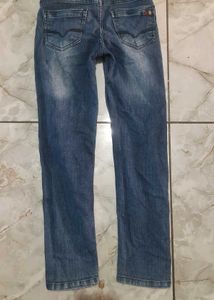 Blue Wash Denim Jeans