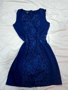 Vibrant Blue Sleeveless Dress (negotiable)