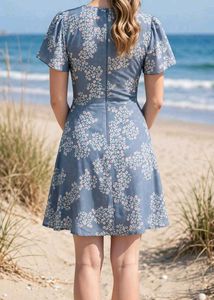 Boho Floral Print Maxi Dress